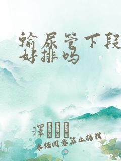 输尿管下段结石好排吗