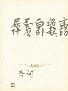 尿蛋白过高是怎什么引起的?