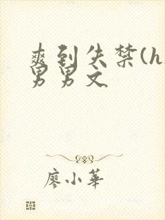 爽到失禁(h)男男文