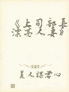 《上司部长出轨漂亮人妻》中字