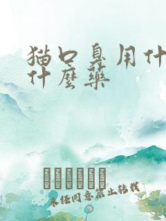 猫口臭用什么吃什么药