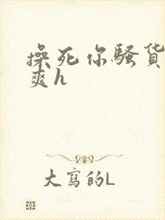 操死你骚货爽不爽h