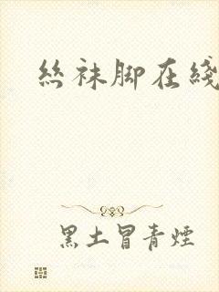 丝袜脚在线播放