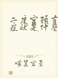 二度宫颈有糜烂症状是什么