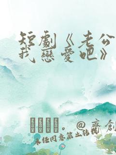 短剧《老公请和我恋爱吧》是哪部小