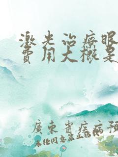 激光治疗眼睛的费用大概是多少呢