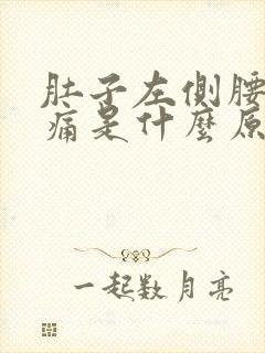 肚子左侧腰部疼痛是什么原因