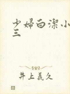 少妇白洁小说陈三