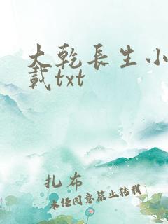 大乾长生小说下载txt