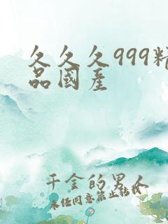 久久久999精品国产