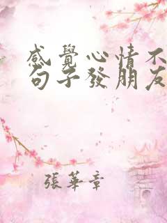 感觉心情不好的句子发朋友圈