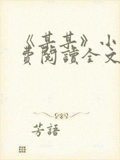 《某某》小说免费阅读全文