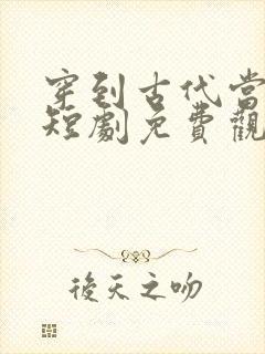 穿到古代当赘婿短剧免费观看