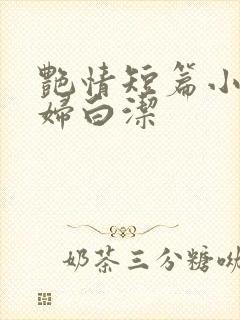 艳情短篇小说少妇白洁