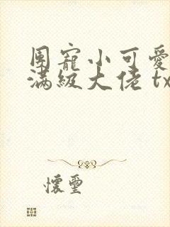 团宠小可爱成了满级大佬 txt