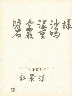 胆囊泥沙样的结石严重吗