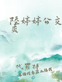 陆婷婷公交车上爽