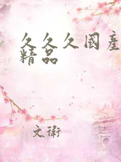 久久久国产日韩精品