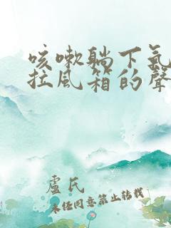 咳嗽躺下气管有拉风箱的声音