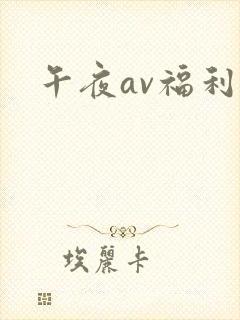 午夜av福利片