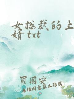 女总裁的上门龙婿 txt
