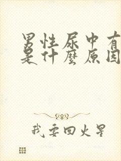 男性尿中有血块是什么原因造成的