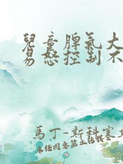 儿童脾气大烦躁易怒控制不住情绪