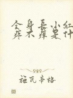 全身长小红点不疼不痒是什么原因