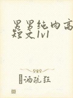男男纯肉高h啪短文1v1