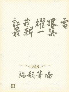 许我耀眼电视剧最新一集