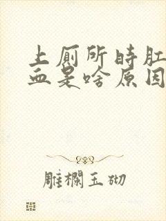 上厕所时肛门流血是啥原因