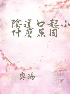 阴道口起小水泡什么原因