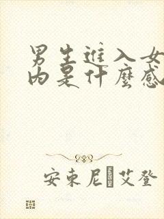 男生进入女生体内是什么感觉