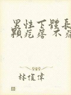 男性下体长出一颗疙瘩 不痛不痒