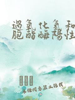 过氧化氢和白细胞酯酶阳性