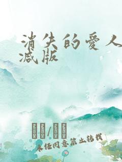 消失的爱人无删减版