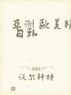 亚洲 欧美精品 日韩