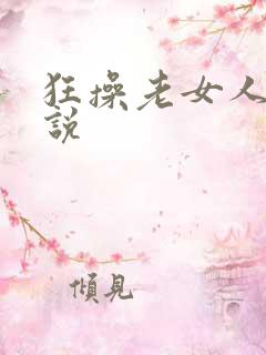 狂操老女人的小说