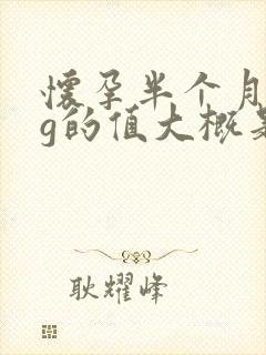 怀孕半个月hcg的值大概是多少