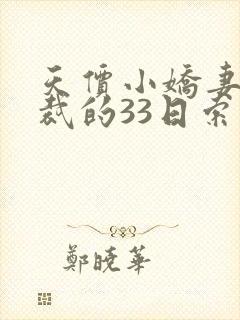 天价小娇妻:总裁的33日索情全文免费阅读