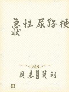 急性尿路梗阻症状