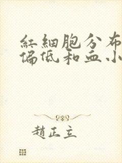 红细胞分布宽度偏低和血小板分布宽度偏低