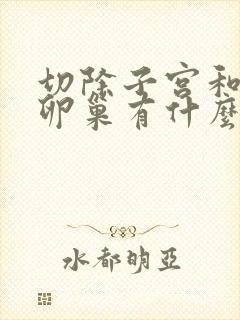 切除子宫和一边卵巢有什么影响