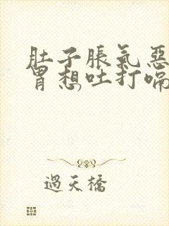 肚子胀气恶心反胃想吐打嗝