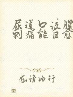 尿道口流脓小便刺痛能自愈吗