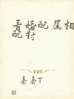 看婚配属相姻缘配对