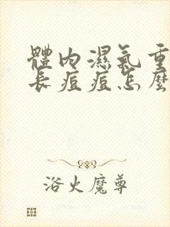 体内湿气重脸上长痘痘怎么治