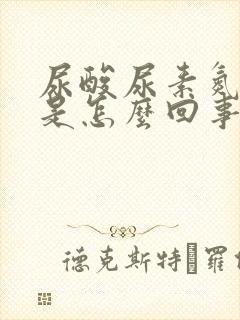 尿酸尿素氮偏高是怎么回事