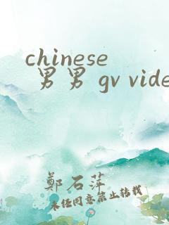 chinese 男男 gv videos