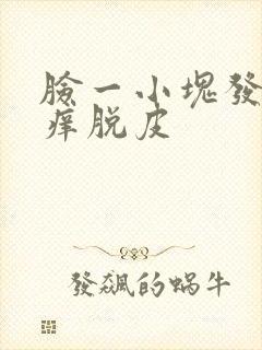 脸一小块发红发痒脱皮